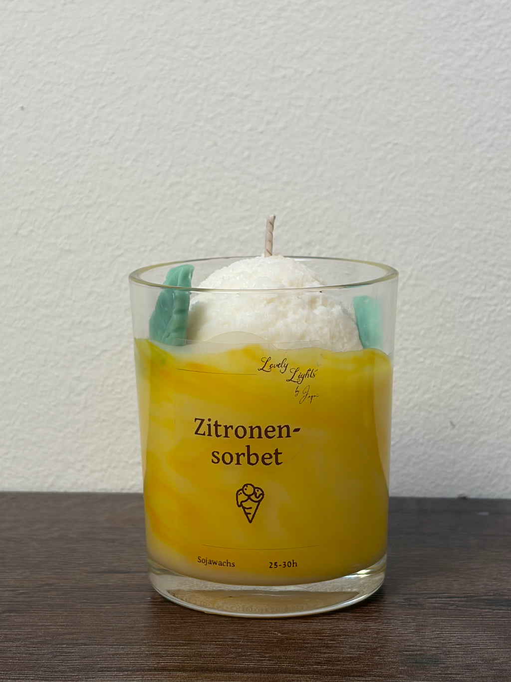 Zitronensorbet