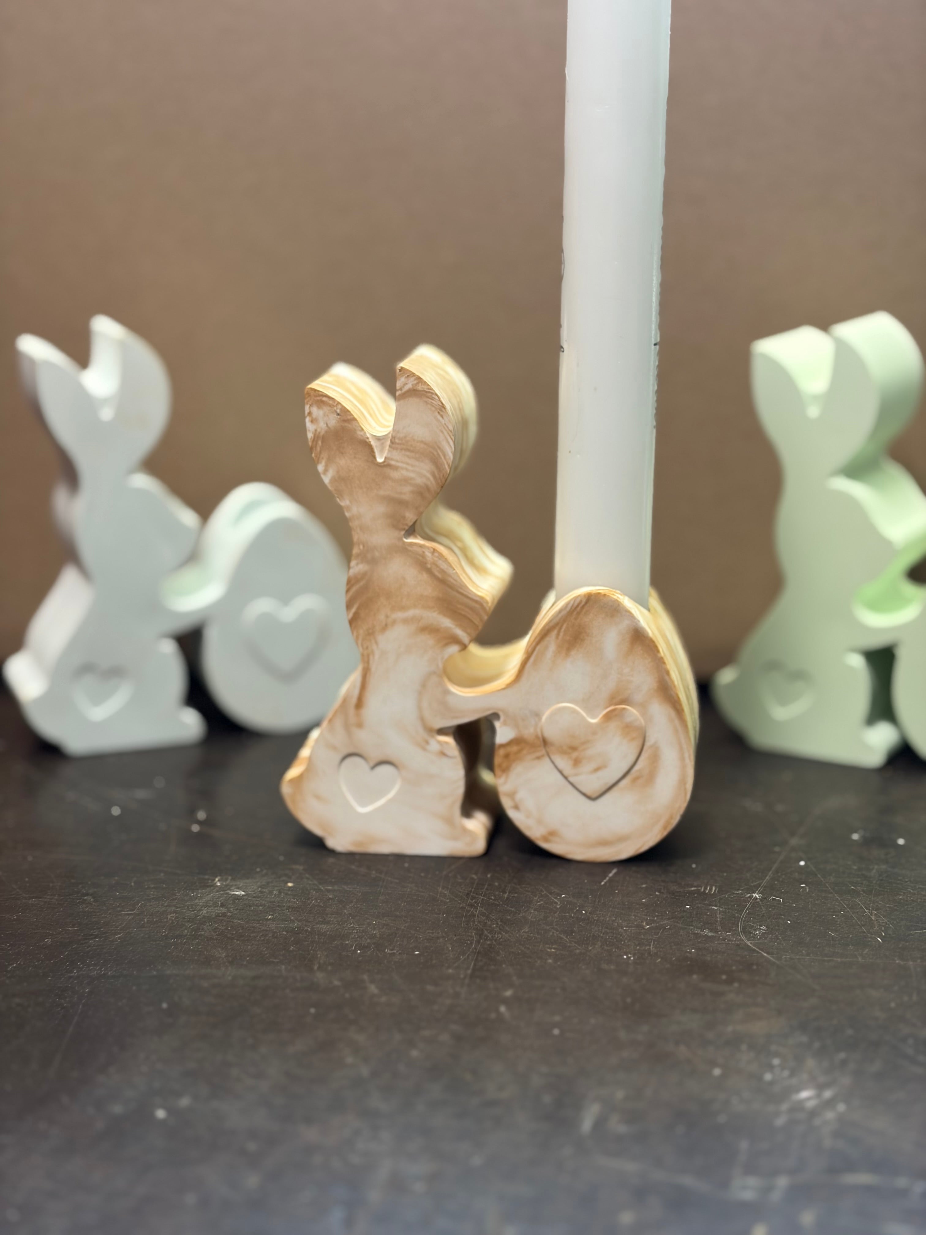 Stabkerzenhalter Osterhase