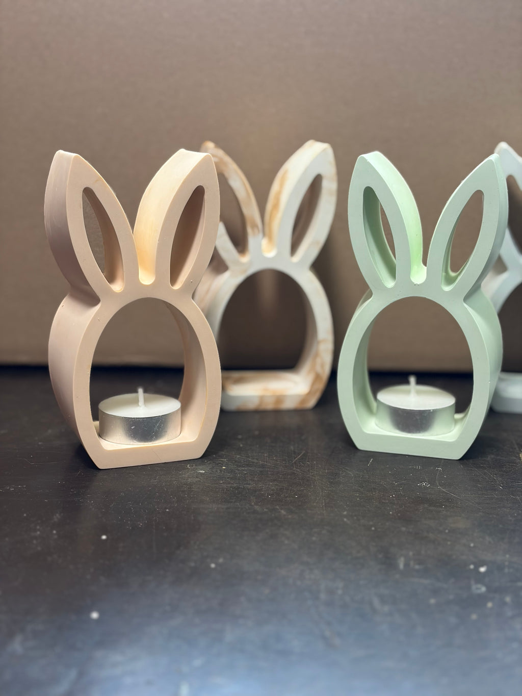 Teelichthalter Osterhase