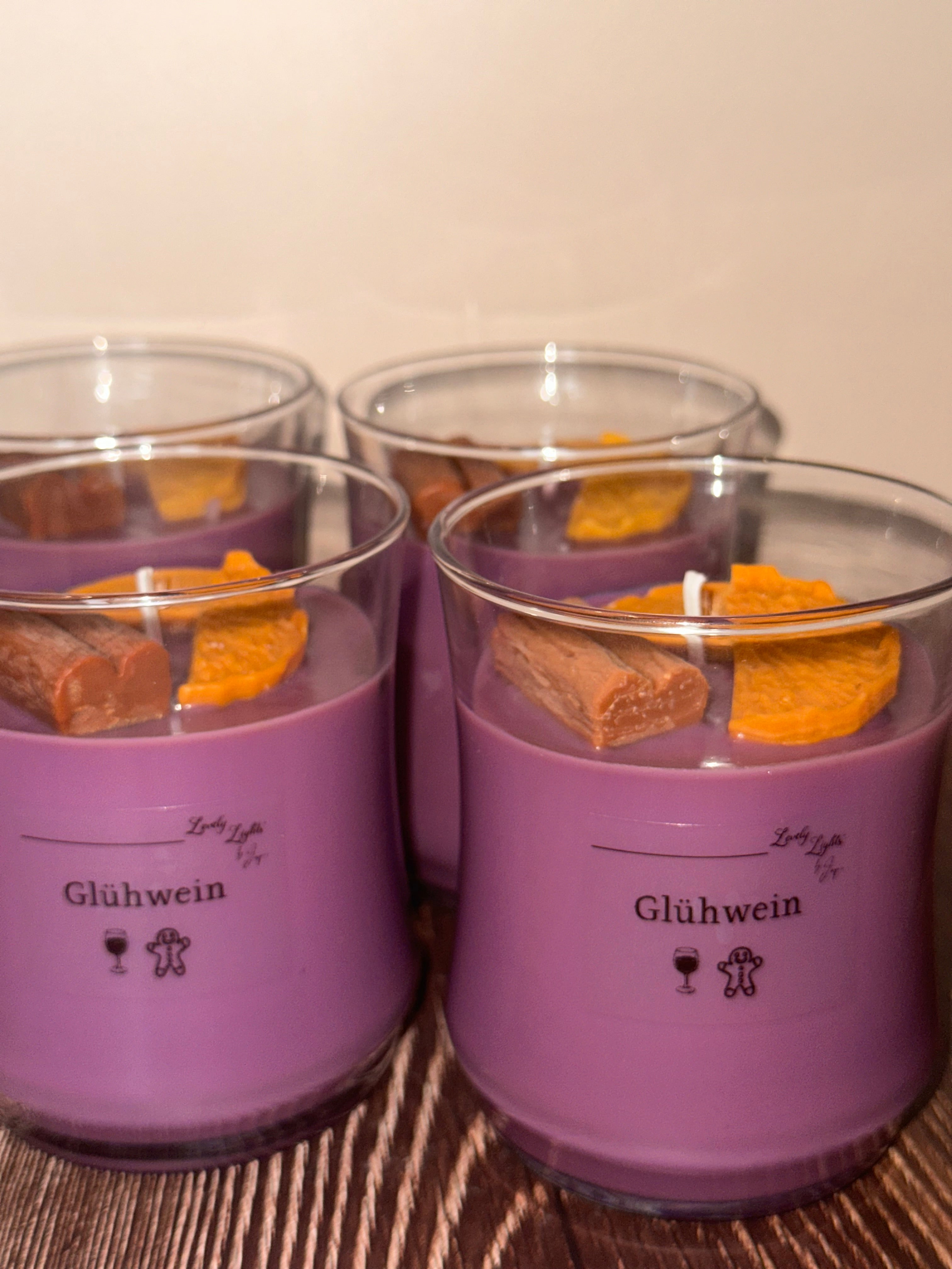 Glühwein Kerze