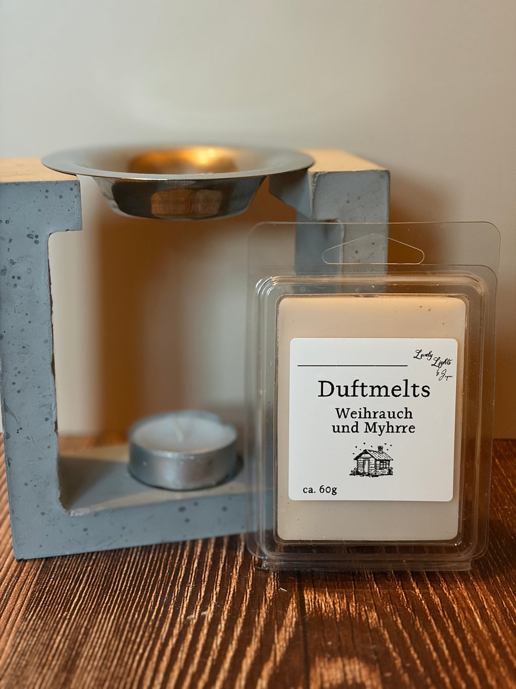 Duftmelts Weihrauch & Mhyrre